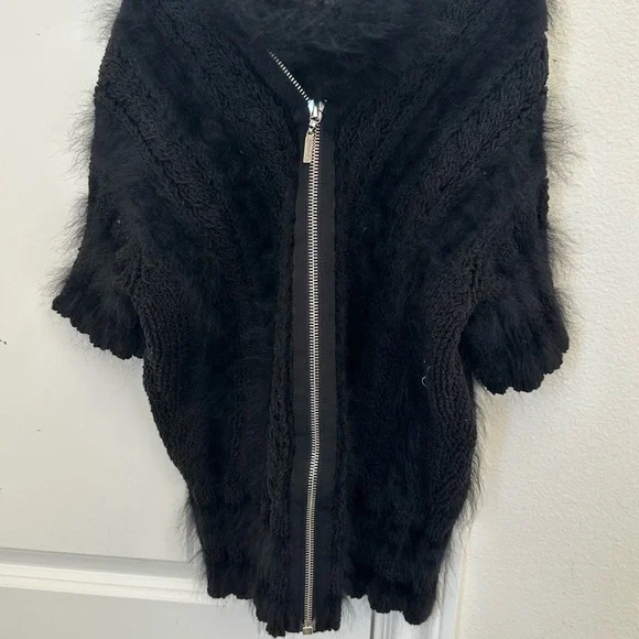 Chanel Angora Fur Sweater